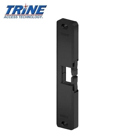 Trine 4800F 3/4" Thick Fire Rated Surface Mount Strike TRN-4800F-BLK